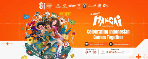 Rayakan 10 Tahun Hari Game Indonesia Bareng UniPin di Jakarta Playday! 🎮🇮🇩